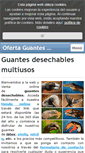 Mobile Screenshot of guantesdesechablesmultiusos.com